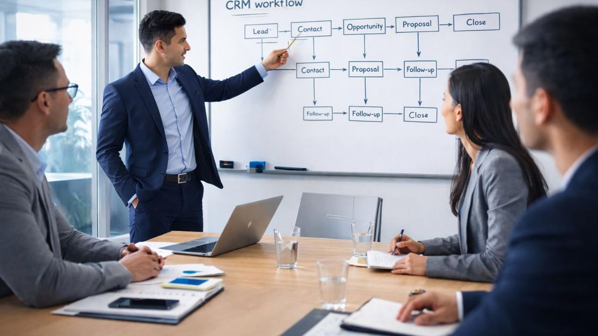 CRM consulting and workflow planning